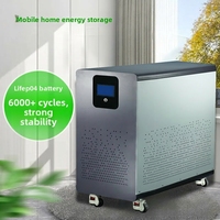 Système d'énergie solaire hybride 10 kW 30 kWh tout-en-un avec batterie de stockage LiFePO4 haute tension 512 V pour l'alimentation résidentielle ESS