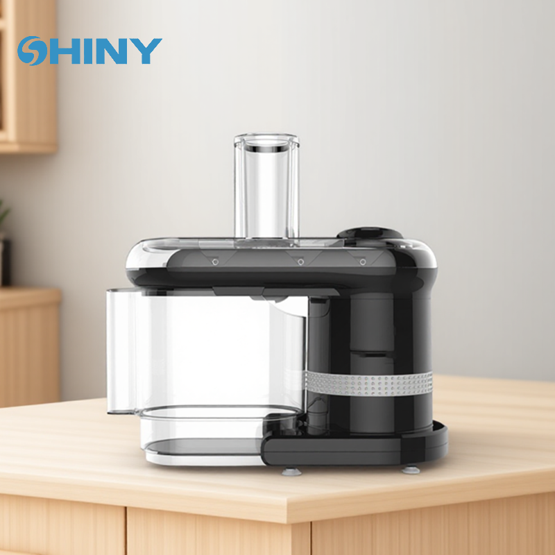 Shiny Smart 7-in-1 Electric Food Chopper Vegetable Slicer Processor Grinding Mixing Portable Plastic Design for Kitchen Use