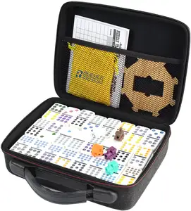 Boîte à outils EVA personnalisé vide, moule en Silicone, ensemble de dominos, boîtier personnalisé