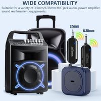 Microphone Casque Sans Fil 2.4G à Condensateur avec Réduction de Bruit, Matériau ABS, Émetteur-Récepteur Mains Libres pour Église et Enseignants