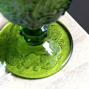 Copas <span class=keywords><strong>de</strong></span> vino Vintage Material verde grueso Copa <span class=keywords><strong>de</strong></span> agua <span class=keywords><strong>de</strong></span> vidrio Estilo <span class=keywords><strong>de</strong></span> diseño bohemio Copas <span class=keywords><strong>de</strong></span> vino tinto creativas - Product Image 4