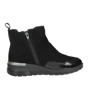 Botines de cuña suaves para mujer Cinzia, color negro IV420285 - Product Image 3
