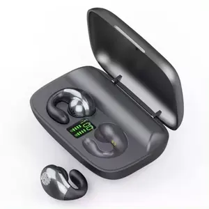 2023 New product sample customization S19 air conduction BT earphones auricle touch earloop earplugs wireless earclip earphones