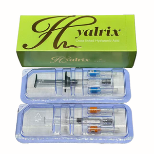 <span class=keywords><strong>Acide</strong></span> <span class=keywords><strong>hyaluronique</strong></span> de haute qualité, produit de comblement pour les ridules, 2 seringues de 1,1 ml chacune, produit injectable pour le traitement des rides superficielles - Product Image 2