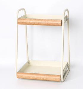 Estante <span class=keywords><strong>de</strong></span> Almacenamiento Multifuncional <span class=keywords><strong>para</strong></span> Cocina, Estante Vintage <span class=keywords><strong>de</strong></span> Doble Capa que Ahorra Espacio <span class=keywords><strong>para</strong></span> Especias, Tazas, <span class=keywords><strong>Condimentos</strong></span> y Utensilios Pequeños <span class=keywords><strong>de</strong></span> Cocina - Product Image 4
