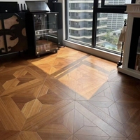 Suelo SPC con Patrón Decorativo Impreso de Alta Definición, Suelo de Mosaico, Mercado Europeo, Renovación del Hogar DIY