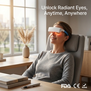 Lunettes de <span class=keywords><strong>luminothérapie</strong></span> portables, <span class=keywords><strong>lampe</strong></span> à rythme circadien portable pour les problèmes de sommeil, amélioration de l'humeur, soulagement du décalage horaire - Product Image 2