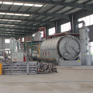 Small Batch Domestic Waste Treatment Equipment Pyrolysis Machine