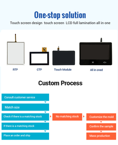 Écran tactile capacitif industriel personnalisé de 4,3 pouces avec interface USB pour applications industrielles, vente en gros - Product Image 6