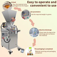 Meilleur prix distributeur de sachets d'épicerie en poudre Masala épice oignon machine d'emballage de poudre personnalisée