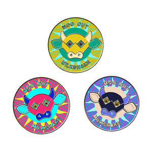 Insignias Bonitas: Recuerdos con Logotipo de Esmalte Suave y Brillante, Pines de Esmalte de Dibujos Animados de Metal, Fábrica Profesional de Diseño y Fabricación de China - Product Image 2