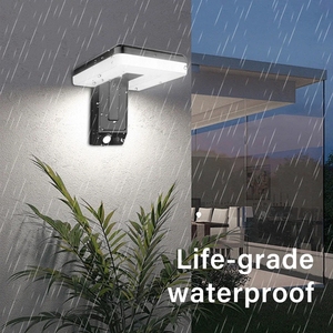 Luces Solares de Pared para Exteriores de 32 LED, Luces de Calle Plegables con Sensor de Movimiento PIR, 300 lm, Alimentadas por Energía Solar, Impermeables IP65, para Jardín - Product Image 1