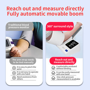 Hospital-Grade Digital Grande Braço Circunferência Monitor De Pressão Arterial Aparelho Máquina Automática De Pressão Arterial De Túnel - Product Image 5