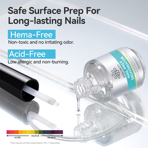BORN PRETTY <span class=keywords><strong>Kit</strong></span> Preparador de <span class=keywords><strong>Uñas</strong></span>, Deshidratador y Primer sin Ácido <span class=keywords><strong>para</strong></span> <span class=keywords><strong>Uñas</strong></span> Acrílicas, Secado Rápido, Adhesión Superior, Marca Privada - Product Image 4