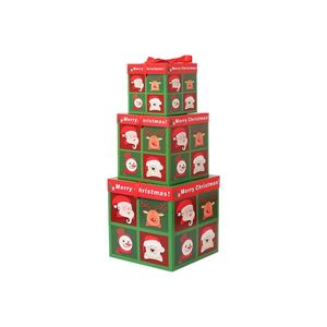 Nuevos Árboles de Navidad Divertidos en 3 Tamaños, Conjuntos de Escenas para Exhibición en Ventanas, Cajas de Regalo para Tiendas Minoristas - Product Image 1