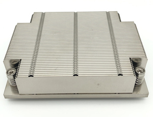 Radiateur CPU pour ordinateur de bureau sans ventilateur, base en cuivre, 2 caloducs, ventilateur 7015 pour serveur 1U, refroidisseur de CPU PC - Product Image 5