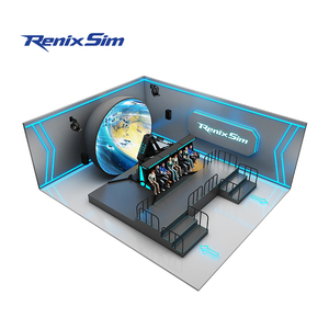 Solution complète de cinéma dôme 8/16/32/64 places, cinéma volant dôme 360 AR/VR/MR, divertissement 3D 5D 7D 9D, simulateur de vol - Product Image 3