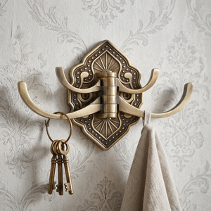 AK Brass Parrot Design Brass Wall <b>Hook</b> Antique Finished <b>Decorative</b> <b>Coat</b> <b>Hook</b> Wall Hanger Clothes <b>Hook</b> Home Interior Decor - Product Image 5