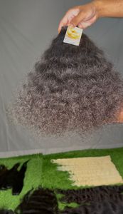 Cheveux bouclés non lavés de qualité supérieure, lot de 14 pouces, pour coiffure en salon et usage quotidien, disponible à bon prix - Product Image 3