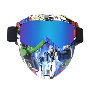 <span class=keywords><strong>Gafas</strong></span> de moto al por mayor y máscara de cara completa Estilo Vintage para deportes de esquí y <span class=keywords><strong>ciclismo</strong></span> - Product Image 6