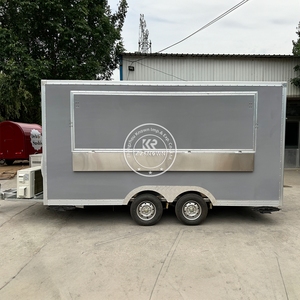 2025 Food Truck Mobile Hot Dog BBQ Carrito de comida a la venta Remolque de comida rápida con CE - Product Image 1