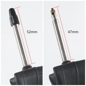 Cámara de Aire para Bicicleta 700x35 43C 28 Pulgadas, Válvula de 47mm, Accesorio Duradero para Neumáticos de Bicicleta de Carretera y Grava - Product Image 1