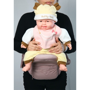 Infant <strong>Toddler</strong> Baby <strong>Carrier</strong> with Waist Stool 3-in-1 <strong>Hip</strong> Seat Baby <strong>Carrier</strong> Adjustable Customized Baby <strong>Carrier</strong> - Product Image 3