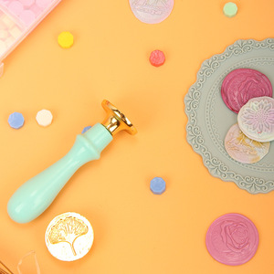 Sealing Wax Box <b>Set</b> With Lacquer Wax Ink Pad Stamp Furnace <b>Candle</b> And Tools For Craft Supplies Handmade <b>Gift</b> - Product Image 2