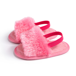 Chaussons Bébé Adorables pour Tout-Petits – 6 Couleurs Chaudes, 0-1 An, Couleur Unie, Semelle Souple, Chaussons Doux pour Bébés - Product Image 1