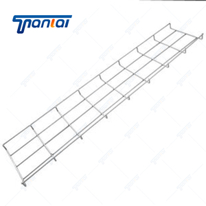 Chất lượng cao 304 thép không gỉ thang khay công nghiệp cầu cáp tổ chức khay với sơn chống ăn mòn và phụ kiện - Product Image 3