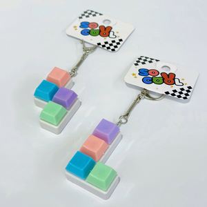<b>Retro</b> Mini Keyboard Keychain <b>Toy</b> for Stress Relief, Fun Promotional Gift for Office and Tech Lovers - Product Image 4
