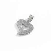 Nouveau pendentif grande taille pour hommes et femmes, collier en alliage, personnalisation de pendentif hip-hop mode rap