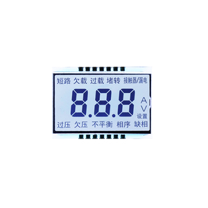 Nhà máy cung cấp TN HTN FSTN STN va btn 4 inch 7 đoạn hiển thị màu kỹ thuật số đơn sắc LCD tùy chỉnh phân khúc LCD hiển thị - Product Image 3