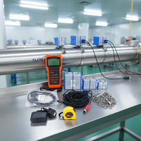 Débitmètre à section variable RS485 pour liquides corrosifs, à fixation par pince, en plastique, DN3-DN3000, précision +/-0,5%