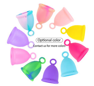 Производитель OEM/ODM, оптовая продажа, медицинская силиконовая многоразовая чашка большого объема, менструальная чашка - Product Image 2