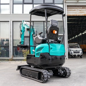 Mini-excavatrice de 1,8 tonne avec moteur japonais, excavatrice compacte sur chenilles avec godet pour travaux de construction, aménagement paysager et utilisation agricole - Product Image 1