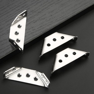 Fu Yin Lai Stainless Steel <b>Corner</b> Bracket Multifunctional Trapezoidal <b>Shelf</b> Support For Kitchen Cabinet <b>Wall</b> Mounting - Product Image 4