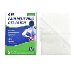 CSI 빠른 행동 하이드로 겔 통증 완화 시원한 패치 허리 등 무릎 어깨 이완 근육통 완화 냉각 젤 패치 - Product Image 4