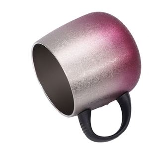 Fashion Gradient High-Value Handle Mug Business Office Gift Household <b>Large</b>-Capacity Vacuum Stainless Steel Insulated with Logo - Product Image 5