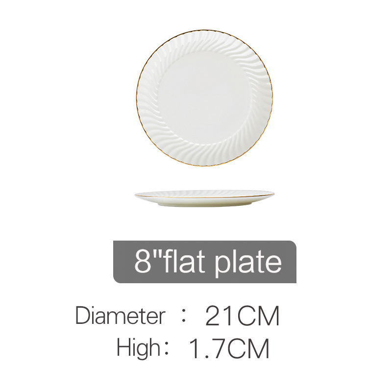 Piatto da cena da 8"