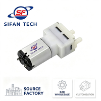 Pompe à vide micro-diaphragme sans balais DC 3,7 V 12 V ultra-silencieuse personnalisée en gros, mini pompe à air pour appareils électroménagers