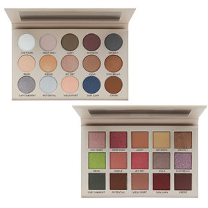 Private Label Eyeshadow Palette Vegan Waterproof Matte Shimmer Glitter Eye Shadow Cosmetics - Product Image 2