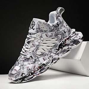 2023 la migliore vendita all'ingrosso coppia Scarpe da <span class=keywords><strong>corsa</strong></span> nuovo stile uomo PU Scarpe da <span class=keywords><strong>corsa</strong></span> casual superiori - Product Image 4
