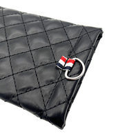 Pochette d'organisation en tissu la plus vendue étui à lunettes en cuir pour lunettes de soleil