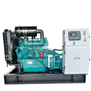 Weifang ชุดเครื่องกำเนิดไฟฟ้าดีเซล30kva 25kva 20KVA 40kva 50kva 60kva เดียวสามเฟสอัตราสิ้นเปลืองเชื้อเพลิงต่ำ