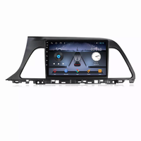 Vidéo de voiture pour Hyundai Sonata9 2015-2018 lecteur multimédia de voiture SWC BT Navigation GPS autoradio 2 Din Android