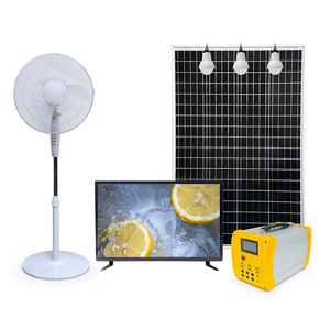 <b>Lighting</b> System <b>Solar</b> Home System kit Energy System with for Freezer Bulbs Fans Laptop - Product Image 1