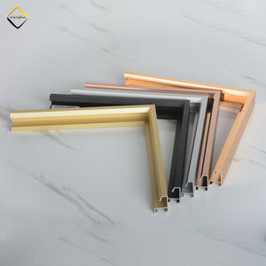 Großhandel Haus Büro Club Dekor kunden spezifische Aluminium Metall Poster Rahmen Foto Aluminium Bilderrahmen - Product Image 5