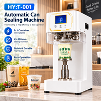 Scelleuse automatique de boîtes de conserve commerciale HY:T-001, diamètre de scellage 45-130 mm, 250 W
