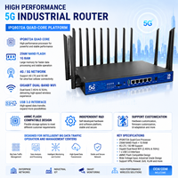 Router Qualcomm IPQ8072 de Cuatro Núcleos, DDR4 1G, 5G Industrial, WireGuard 4x4, MU-MIMO, Comunicación M2M, OpenWRT, para Videovigilancia